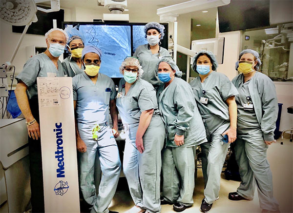 First Medtronic MICRA AV Leadless Pacemaker at Chester County Hospital in West Chester, PA